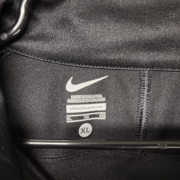 Nike Light Weight Warm Up Jacket Black XLG - Picture 3 of 3